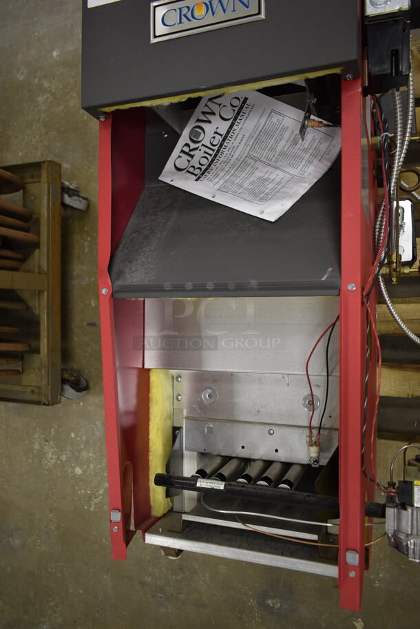 2010 Crown BS/1033NPZZPSU Metal Natural Gas Powered Boiler. 103,000 BTU. (Main Building) - Image 8 of 9