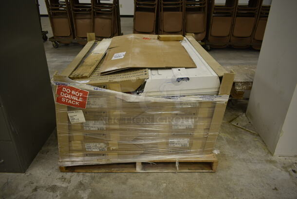 PALLET LOT of 14 Metal Lights. 14 Times Your Bid! (Main Building) - Image 1 of 5