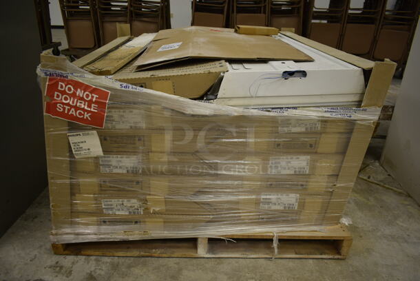 PALLET LOT of 14 Metal Lights. 14 Times Your Bid! (Main Building) - Image 3 of 5