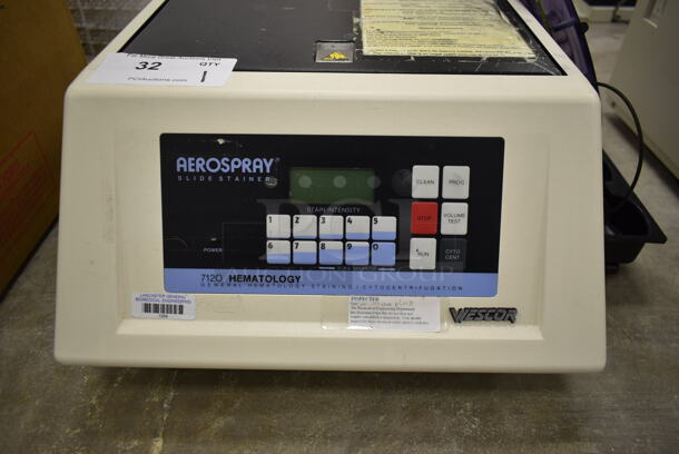 Wescor Aerospray 7120 Metal Commercial Countertop Slide Strainer. 120 Volts, 1 Phase. (Main Building) - Image 4 of 7