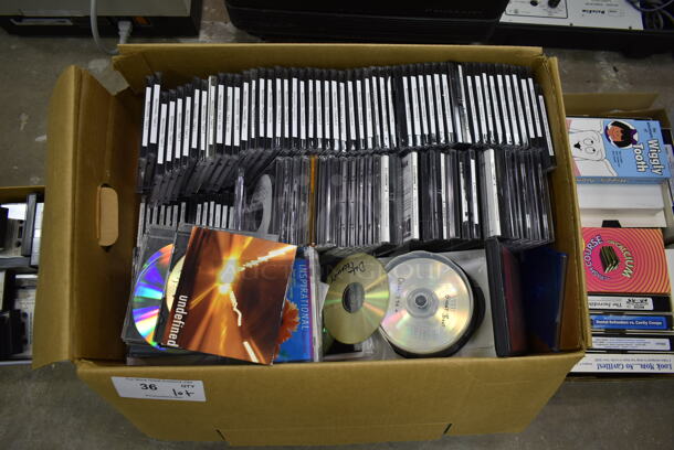 ALL ONE MONEY! Lot of Various Items Including CDs and Cassette Tapes. (Main Building) - Image 2 of 10