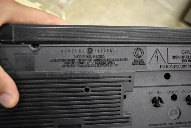 5 Items; Corded Telephone, General Electric 3-5452A Stereo Radio Cassette Recorder, 580 22742090 Portable Compact Disc System AM/FM Stereo Radio and 2 Anchor Speakers. 5 Times Your Bid! (Main Building) - Image 8 of 9