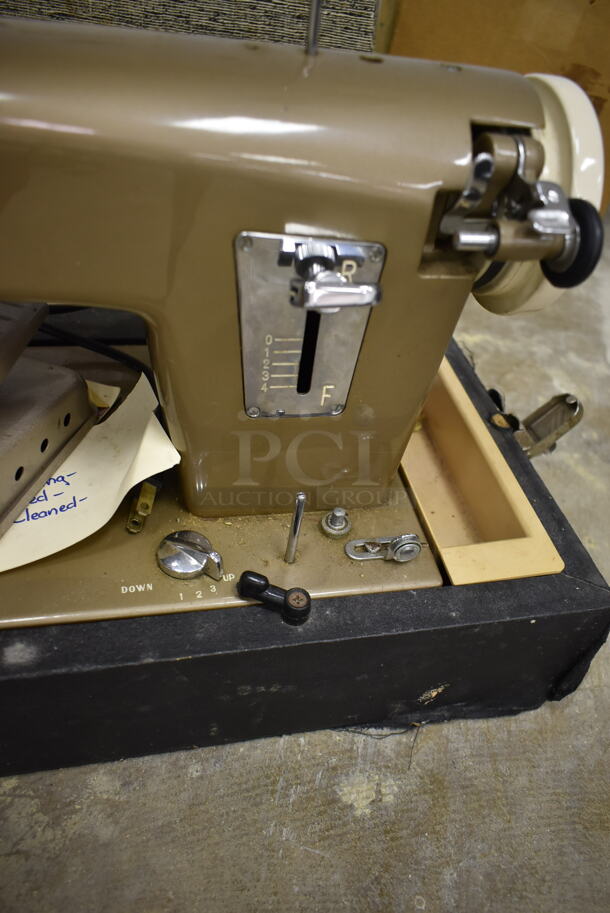 Kenmore 1120 Metal Countertop Sewing Machine in Hard Case. (Main Building) - Image 8 of 9