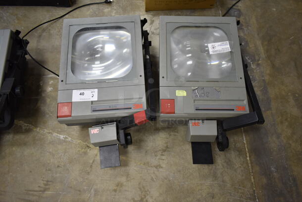 2 3M 900 AJA Metal Countertop Overhead Projectors. 2 Times Your Bid! (Main Building) - Image 3 of 8