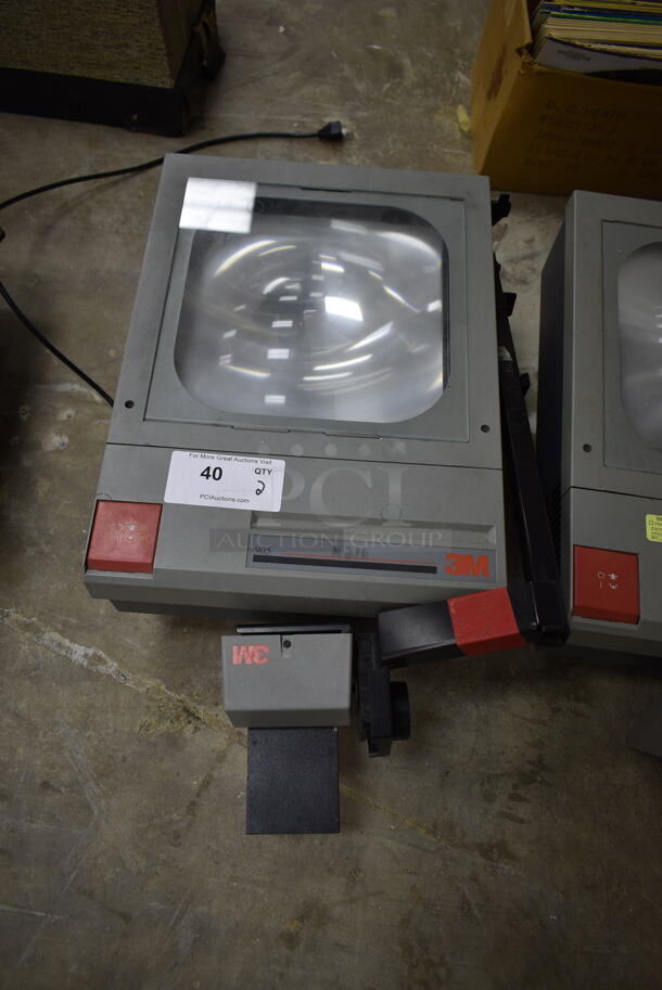2 3M 900 AJA Metal Countertop Overhead Projectors. 2 Times Your Bid! (Main Building) - Image 5 of 8