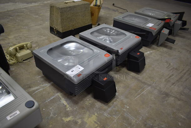2 3M Metal Countertop Overhead Projectors. 2 Times Your Bid! (Main Building) - Image 2 of 5