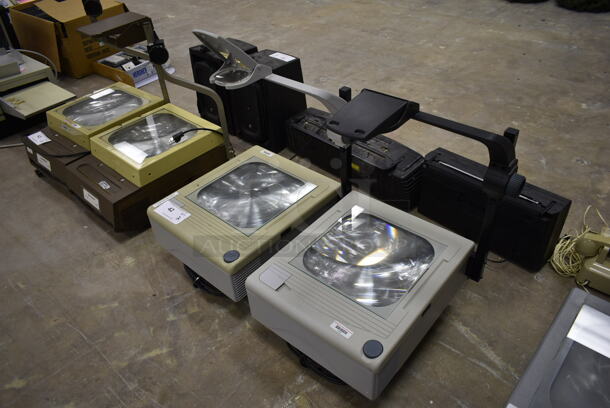 2 3M 1740 Metal Countertop Overhead Projectors. 120 Volts, 1 Phase. 2 Times Your Bid! (Main Building) - Image 2 of 5