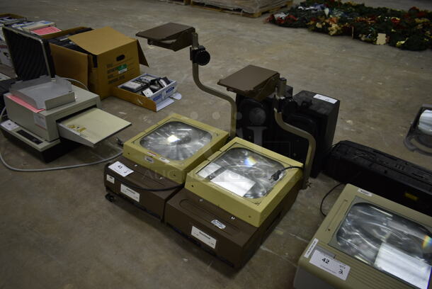 2 Elmo HP-L355/HP-L290 Metal Countertop Overhead Projectors. 120 Volts, 1 Phase. 2 Times Your Bid! (Main Building) - Image 2 of 9