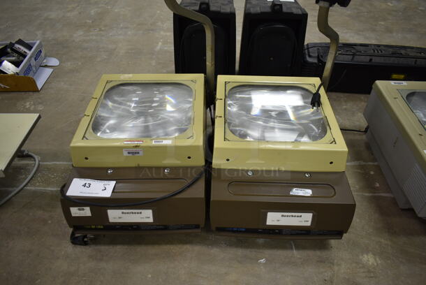2 Elmo HP-L355/HP-L290 Metal Countertop Overhead Projectors. 120 Volts, 1 Phase. 2 Times Your Bid! (Main Building) - Image 3 of 9