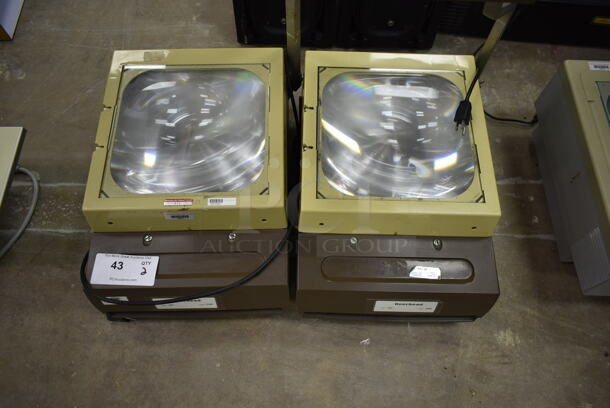 2 Elmo HP-L355/HP-L290 Metal Countertop Overhead Projectors. 120 Volts, 1 Phase. 2 Times Your Bid! (Main Building) - Image 4 of 9