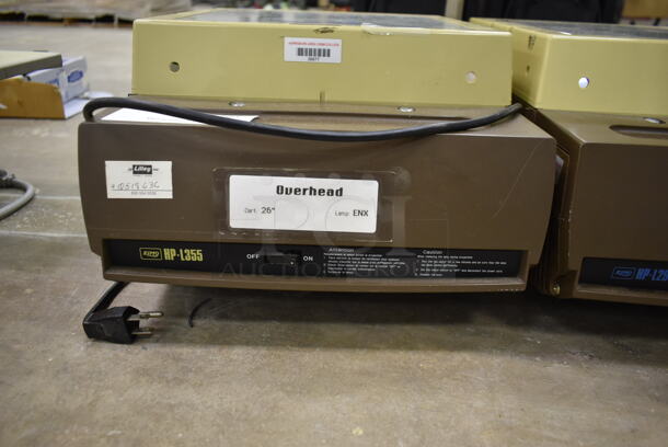 2 Elmo HP-L355/HP-L290 Metal Countertop Overhead Projectors. 120 Volts, 1 Phase. 2 Times Your Bid! (Main Building) - Image 5 of 9