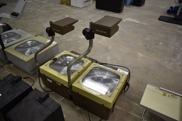 2 Elmo HP-L355/HP-L290 Metal Countertop Overhead Projectors. 120 Volts, 1 Phase. 2 Times Your Bid! (Main Building) - Image 7 of 9