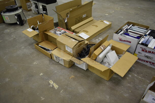 ALL ONE MONEY! Lot of Various Items Including Projector Mount and Wires. (Main Building) - Image 2 of 6