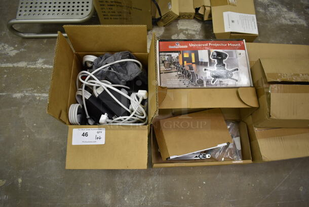 ALL ONE MONEY! Lot of Various Items Including Projector Mount and Wires. (Main Building) - Image 3 of 6
