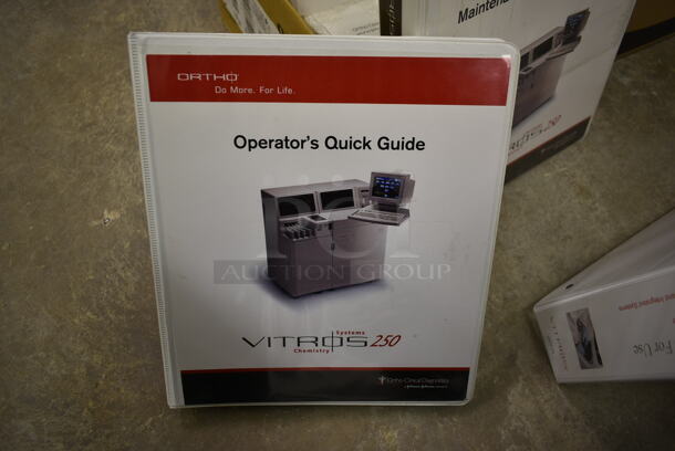 Ortho Vitros 250 Chemistry Analyzer System w/ TVM Low Radiation Color Monitor on Stand. Was In Working Condition When Class Ended. (Main Building) - Image 10 of 10