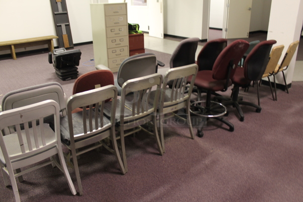 14 Various Chairs Including Office Chairs. BUYER MUST REMOVE. 14 Times Your Bid! (Main Building) - Image 3 of 3