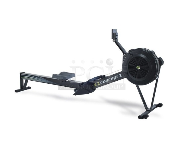 Concept 2 PM5 Metal Commercial Floor Style Indoor Rowing Exercise Machine. Stock Picture Used as Gallery. Tested and Working! - Image 1 of 12