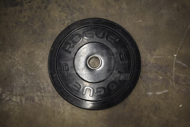 12 Rogue Metal 10 Pound Bumper Plates. 12 Times Your Bid! - Image 1 of 6
