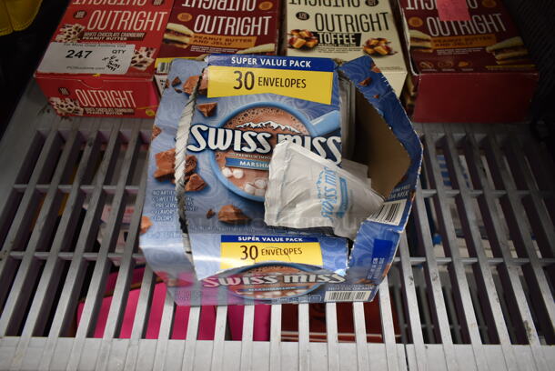 4 Boxes of Outright Protein Granola Bars and Box of Swiss Miss Hot Chocolate Mix. 4 Times Your Bid! - Image 2 of 4
