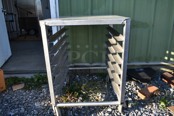 Metal Commercial Pan Transport Rack on Commercial Casters. - Image 4 of 5