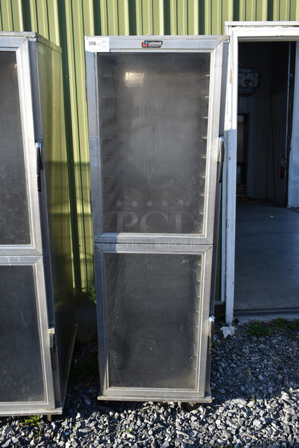 Lockwood Metal Commercial Pan Transport Rack on Commercial Casters. - Image 1 of 7