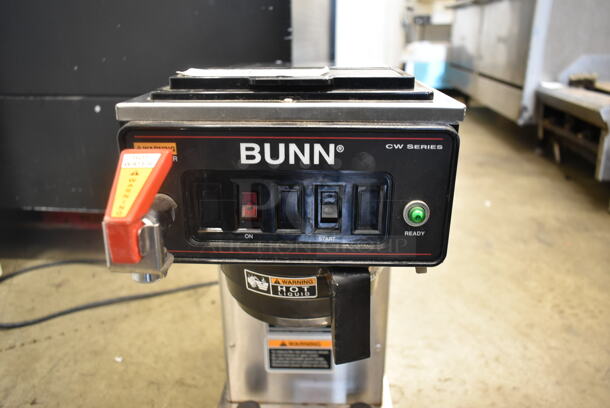 2010 Bunn CWTF15-TC Stainless Steel Commercial Countertop Coffee Machine w/ Hot Water Dispenser and Poly Brew Basket. 120 Volts, 1 Phase. - Image 3 of 6