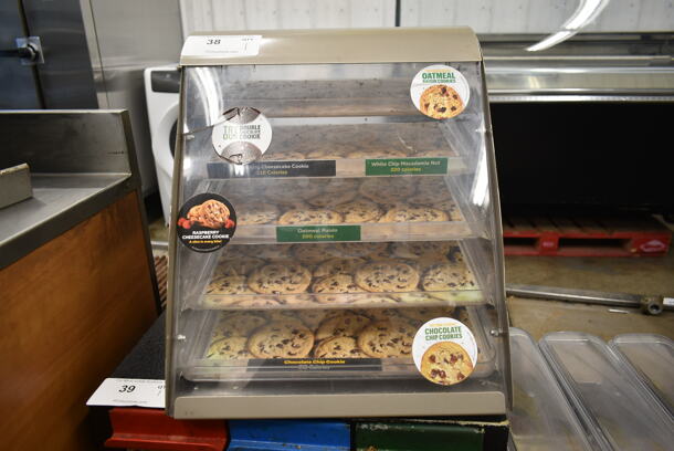 Metal Commercial Countertop Cookie Display Case. - Image 3 of 5