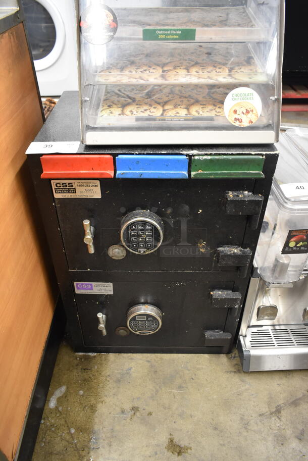 Corporate Safe Specialists Metal Commercial 2 Door Safe. Does Not Come w/ Combination - Image 1 of 7