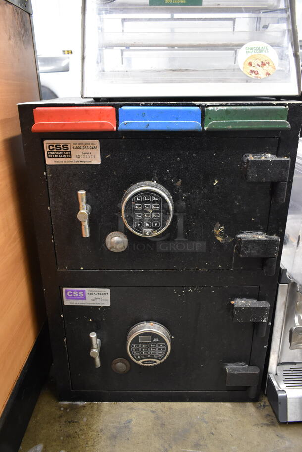 Corporate Safe Specialists Metal Commercial 2 Door Safe. Does Not Come w/ Combination - Image 3 of 7