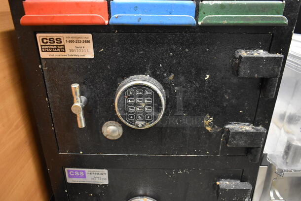 Corporate Safe Specialists Metal Commercial 2 Door Safe. Does Not Come w/ Combination - Image 4 of 7