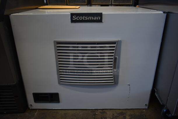 BRAND NEW SCRATCH AND DENT! 2023 Scotsman MC0630SA-32A Stainless Steel Commercial Ice Machine Head. 208/230 Volts, 1 Phase.  - Image 2 of 6