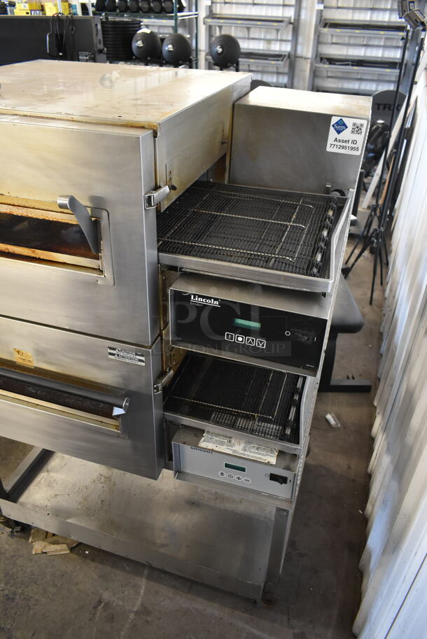 2 2016 Lincoln Impinger 1132-002-U-K1841 Stainless Steel Commercial Electric Powered Conveyor Pizza Oven on Commercial Casters. 208 Volts, 3 Phase. 2 Times Your Bid! - Image 2 of 7