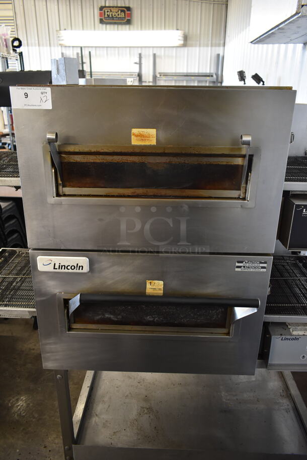 2 2016 Lincoln Impinger 1132-002-U-K1841 Stainless Steel Commercial Electric Powered Conveyor Pizza Oven on Commercial Casters. 208 Volts, 3 Phase. 2 Times Your Bid! - Image 3 of 7