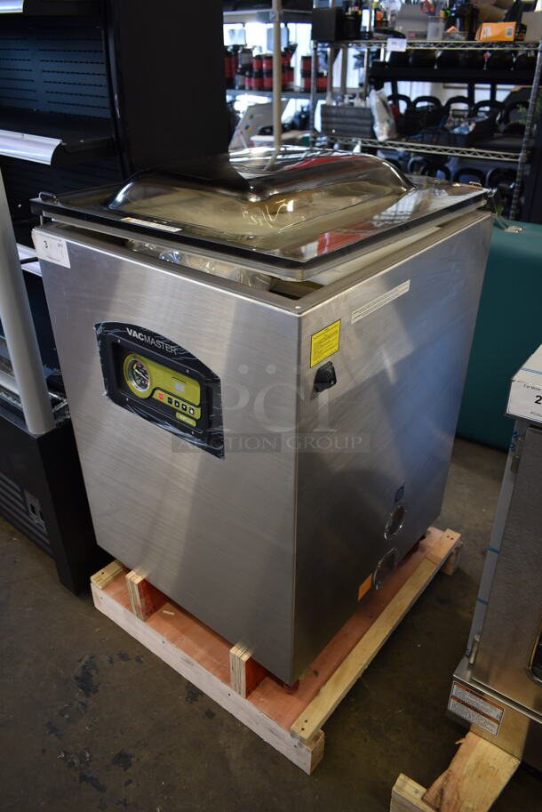 BRAND NEW SCRATCH AND DENT! Vacmaster VP540 Stainless Steel Commercial Floor Style Vacuum Packing Machine. Tested and Working! - Image 2 of 11