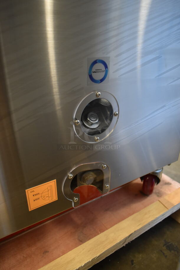 BRAND NEW SCRATCH AND DENT! Vacmaster VP540 Stainless Steel Commercial Floor Style Vacuum Packing Machine. Tested and Working! - Image 5 of 11