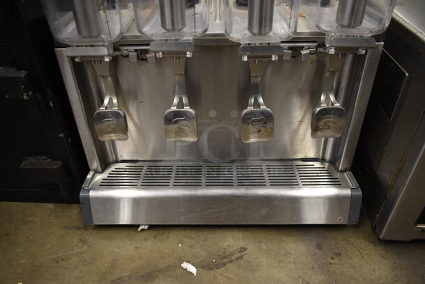 2018 Crathco CS-4E/2D/3D-16 Stainless Steel Commercial Countertop 4 Hopper Refrigerated Beverage Machine. 120 Volts, 1 Phase. Tested and Working! - Image 3 of 7