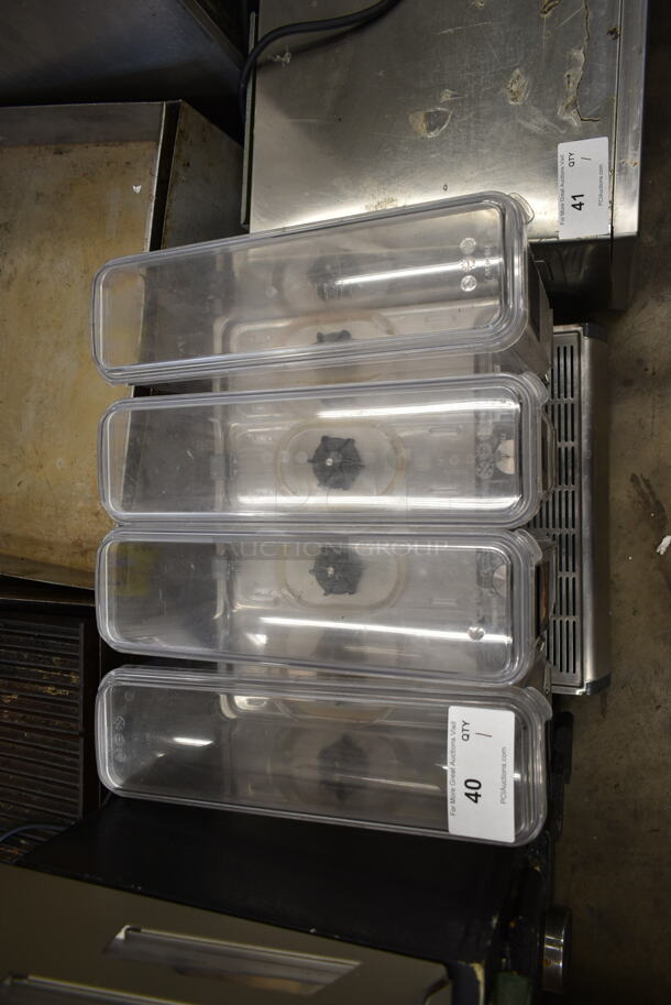 2018 Crathco CS-4E/2D/3D-16 Stainless Steel Commercial Countertop 4 Hopper Refrigerated Beverage Machine. 120 Volts, 1 Phase. Tested and Working! - Image 6 of 7
