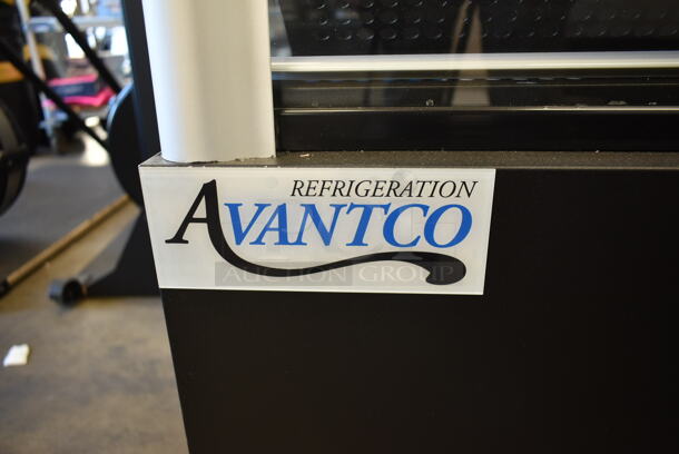 BRAND NEW SCRATCH AND DENT! Avantco 189BVAC46HC Black Metal Commercial Refrigerated Air Curtain Merchandiser. 110-120 Volts, 1 Phase. Tested and Powers On But Does Not Get Cold - Image 5 of 7