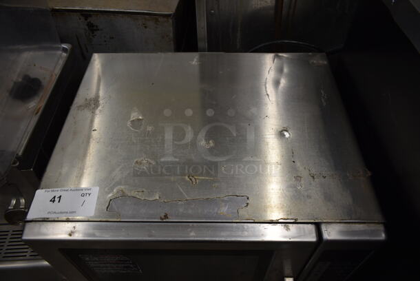 2011 Menumaster RFS12TSW Stainless Steel Commercial Countertop Microwave Oven. 120 Volts, 1 Phase. - Image 4 of 7