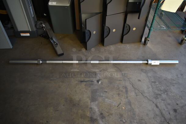 Metal Olympic Bar. - Image 1 of 7