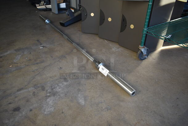 Metal Olympic Bar. - Image 2 of 7
