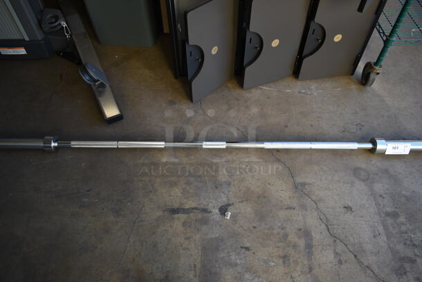 Metal Olympic Bar. - Image 4 of 7