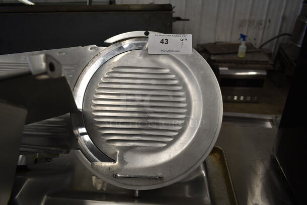 Univex 1000S Stainless Steel Commercial Countertop Meat Slicer. 115 Volts, 1 Phase. Tested and Does Not Power On - Image 7 of 10