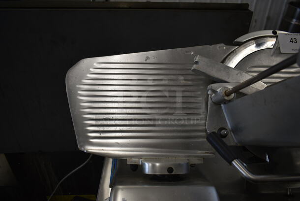 Univex 1000S Stainless Steel Commercial Countertop Meat Slicer. 115 Volts, 1 Phase. Tested and Does Not Power On - Image 8 of 10