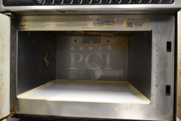 2018 Menumaster CRC21T2RLPF Stainless Steel Commercial Countertop Microwave Oven. 208/240 Volts, 1 Phase.  - Image 5 of 8