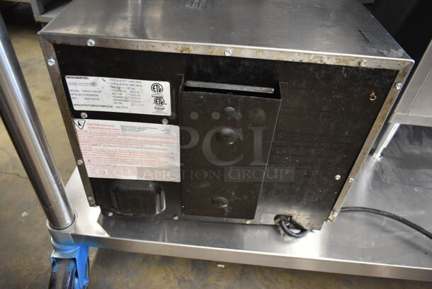 2018 Menumaster CRC21T2RLPF Stainless Steel Commercial Countertop Microwave Oven. 208/240 Volts, 1 Phase.  - Image 7 of 8
