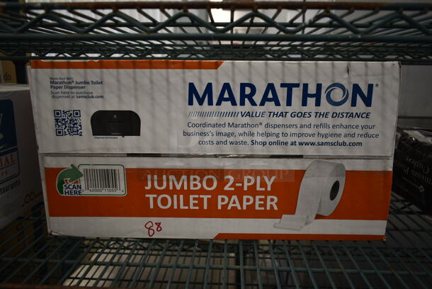 ALL ONE MONEY! Tier Lot of 3 Boxes; Brew Basket Filters, Toilet Paper and Plastic Cutlery.  - Image 3 of 4
