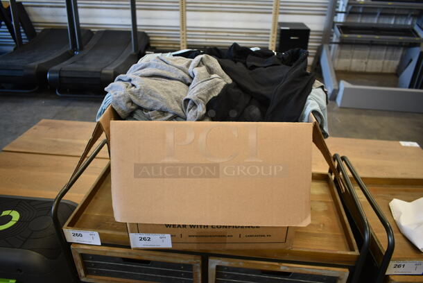 ALL ONE MONEY! Lot of Various Gray, Black and Light Blue Clothing - Image 1 of 4