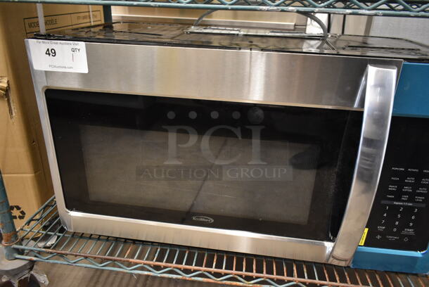 BRAND NEW SCRATCH AND DENT! 2023 KoolMore KM_MOT-2SS Metal Microwave Oven w/ Plate and Metal Rack. 120 Volts, 1 Phase. - Image 3 of 9