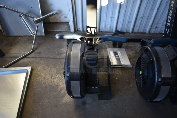 Concept 2 PM5 Metal Commercial Floor Style Indoor Rowing Exercise Machine. Stock Picture Used as Gallery. Tested and Working! - Image 3 of 11